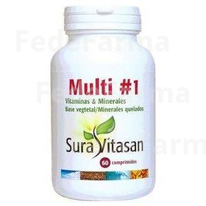 MULTI 1 VITAMINS & MINERALS 60COMP. SURA VITASAN