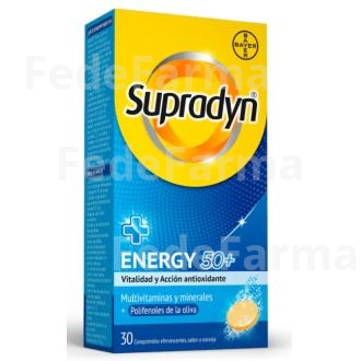 SUPRADYN ENERGY 50+ 30COMP. EFERV. BAYER