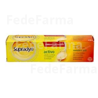 SUPRADYN ACTIVO 15COMP. EFERV. BAYER