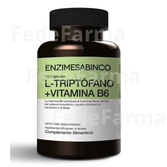 TRIPTOFANO CON VIT. B6 45CAP. ENZIME - SABINCO