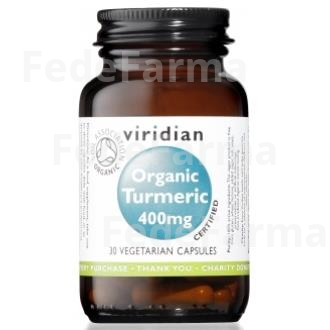 CURCUMA 400MG. 30CAP.VEG. BIO VIRIDIAN