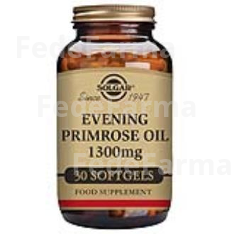 ACEITE PRIMULA ROSA 1300MG. 30PERLAS SOLGAR