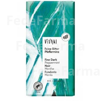 CHOCOLATE NEGRO 68% SANTO DOMINGO  MENTA 100GR BIO VIVANI