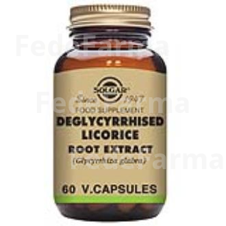 REGALIZ DESGLICIRRIZADO-RAIZ-(LICORICE) 60V SOLGAR