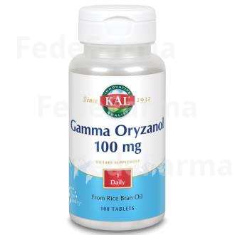 GAMMA ORYZANOL 100MG. 100COMP. SOLARAY