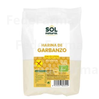 HARINA DE GARBANZO 500GR. BIO SG SOLNATURAL