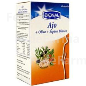 TENSIFIT XTRA (AJO+OLIVO+ESPINO BLANCO) 80CAP. BIONAL