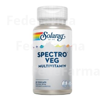 SPECTRO (VIT.,MINER.,ANTIOXID.,)VEGETARIANO 60CAP SOLARAY