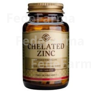 ZINC QUELADO 100COMP SOLGAR