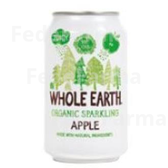 REFRESCO DE MANZANA 330ML. BIO WHOLE EARTH