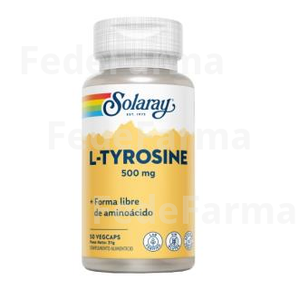 L-TIROSINA 500MG. 50CAP. SOLARAY