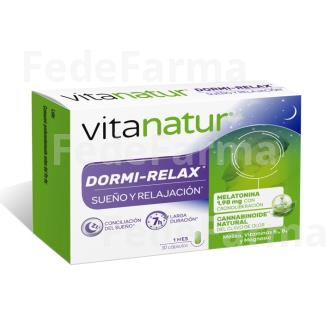 VITANATUR DORMI-RELAX 30CAP. VITANATUR