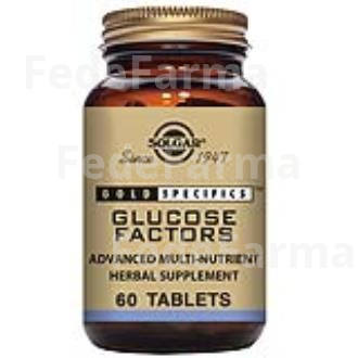 GS GLUCOSE FACTORS 60COMP. SOLGAR