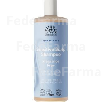 FRAGANCE FREE CHAMPU CUERO CABELL SENSIBLE 500M URTEKRAM