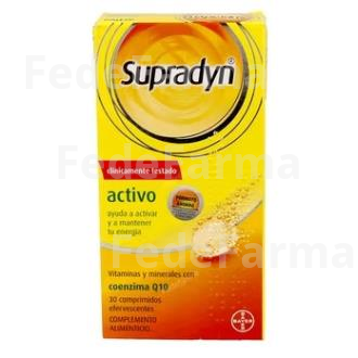 SUPRADYN ACTIVO 30COMP. EFERV. BAYER
