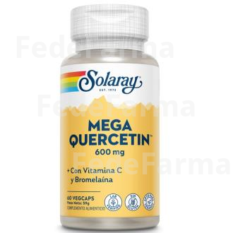 MEGA QUERCITIN 600 MG 60 CAP 600MG. SOLARAY