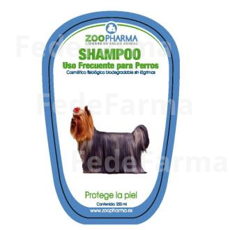 CHAMPU USO FRECUENTE PERROS 250ML. ZOOPHARMA VETERINARIA