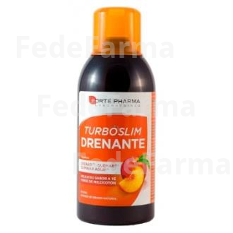 TURBOSLIM DRENANTE MELOCOTON 500ML. FORTE PHARMA