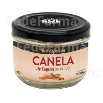 CANELA CEYLAN EN POLVO 100GR. BIO SOLNATURAL