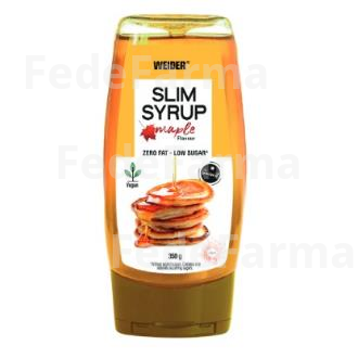 WEIDER SLIM SYRUP MAPLE SIROPE 250ML. VEGAN WEIDER