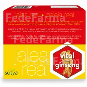 JALEA REAL VITAL GINSENG 20AMP. SOTYA
