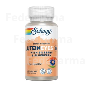 LUTEIN EYES 18MG. 30CAP. SOLARAY