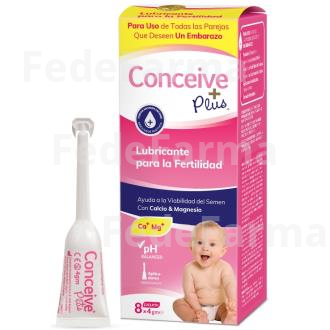 LUBRICANTE CONCEIVE PLUS 8 APLICADORES UNIDOSI SASMAR