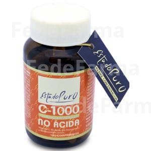 VITAMINA C-1000 NO ACIDA 100COMP. ESTADO PURO TONGIL