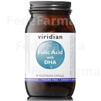 ACIDO FOLICO 400UG CON DHA 90CAP.VEG. VIRIDIAN