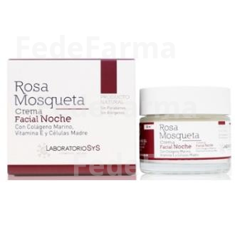 CREMA FACIAL NOCHE ROSA MOSQUETA 50ML. SYS
