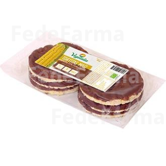 TORTITAS DE MAIZ CON CHOCOLATE CON LECHE 95GR. BIO VEGETALIA