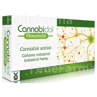 CANNABIDOL FIBROMIDOL (SIN CBD) 40CAP. TEGOR