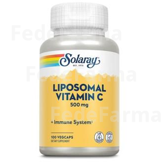 LIPOSOMAL VITAMINA C 500MG. 100CAP. SOLARAY