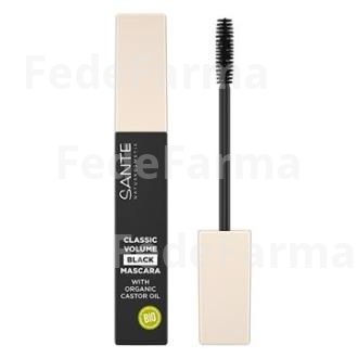 MASCARA DE PESTAÑAS VOLUMEN 01 BLACK 8ML. SANTE NATURKOSMETIK