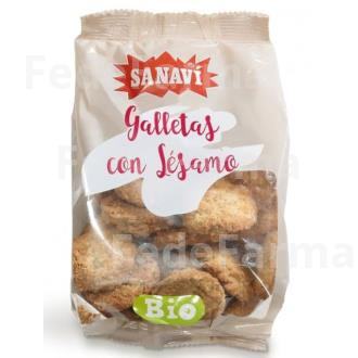 GALLETAS SESAMO 250GR. BIO SANAVI