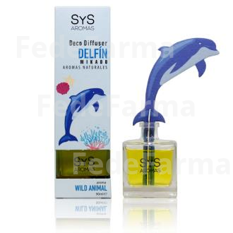 AMBIENTADOR SYS DIFUSOR DELFIN 90ML. WILD ANIMAL SYS
