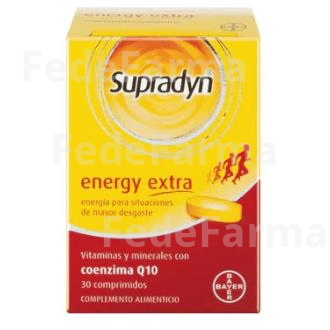 SUPRADYN ENERGY EXTRA 30COMP. BAYER