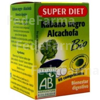 RABANO NEGRO+ALCACHOFA 80COMP. SUPERDIET
