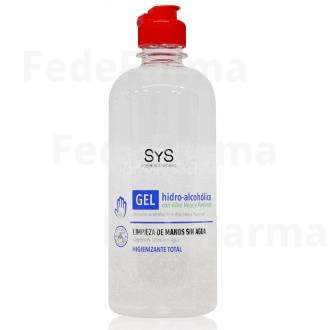 GEL HIDROALCOHOLICO HIGIENIZANTE DE MANOS 500ML SYS