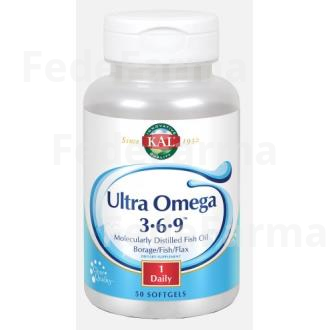 ULTRA OMEGA 3 6 9 50PERLAS SOLARAY