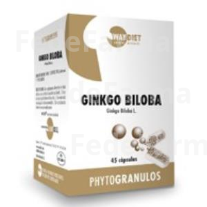 GINKGO BILOBA PHYTOGRANULOS 45CAPS. WAYDIET NATURAL PRODUCTS