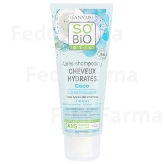 ACONDICIONADOR HIDRATANTE COCO-AC. HIALURON. 200ML SO`BIO ETIC