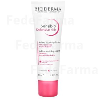 SENSIBIO DEFENSIVE RICA CREMA PIEL SENSIBLE 40ML. BIODERMA
