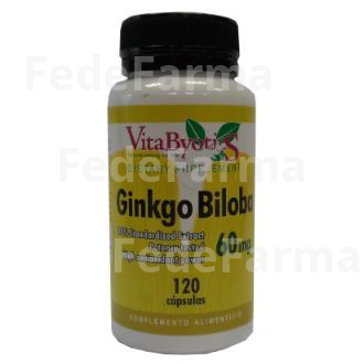 GINKGO BILOBA 60MG. 120CAP. VBYOTICS
