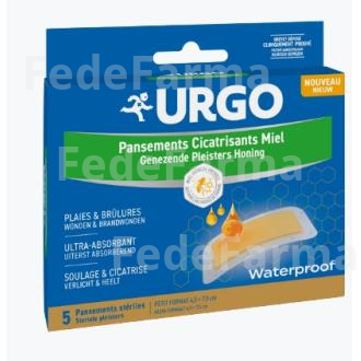 URGO APOSITOS MIEL CICATRIZANTE 5APOSITOS URGO