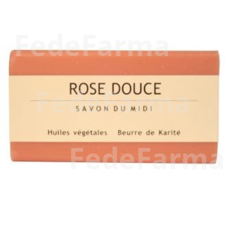 JABON EN PASTILLA DE ROSA DUL 100GR. BIO SAVON DU MIDI