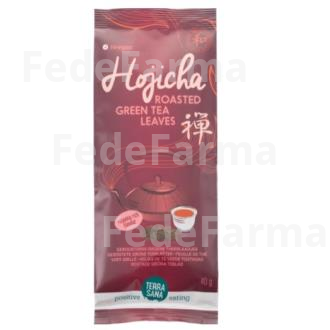 HOJICHA HOJAS DE TE VERDE TOSTADAS 40 GR BIO VEGAN TERRASANA