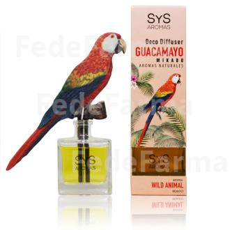 AMBIENTADOR SYS DIFUSOR GUACAMAYO 90ML WILD ANIMAL SYS