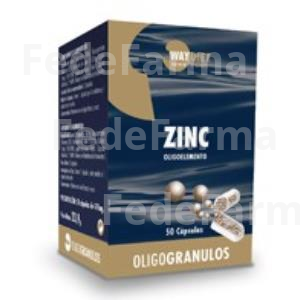 ZINC OLIGOGRANULOS 50CAPS. WAYDIET NATURAL PRODUCTS