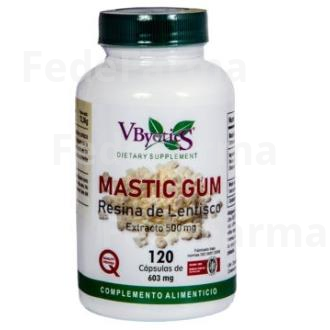 MASTIC GUM RESINA DE LENTISCO 120CAP. VBYOTICS